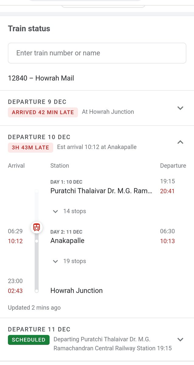 GOPALGUPTAWB's tweet photo. Who will compensate? So much late! @EasternRailway @RailMinIndia @PiyushGoyalOffc @PiyushGoyal https://t.co/nVJVX5X9lD