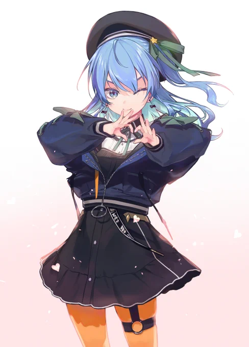 萌え萌えキュン💙 #ほしまちぎゃらりー 