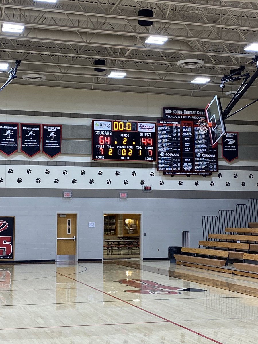 Alexroesch1's tweet photo. Ada Borup west final.score. Night https://t.co/kxqg6MbQnm