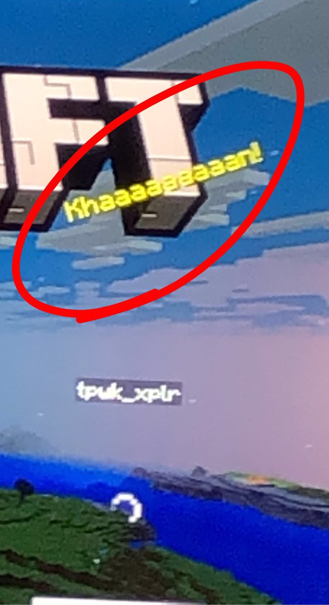 tarasbenitez's tweet photo. @baylenlevine @kylejohnson08  even minecraft loves khan😩 https://t.co/uVBIPB9Zcb