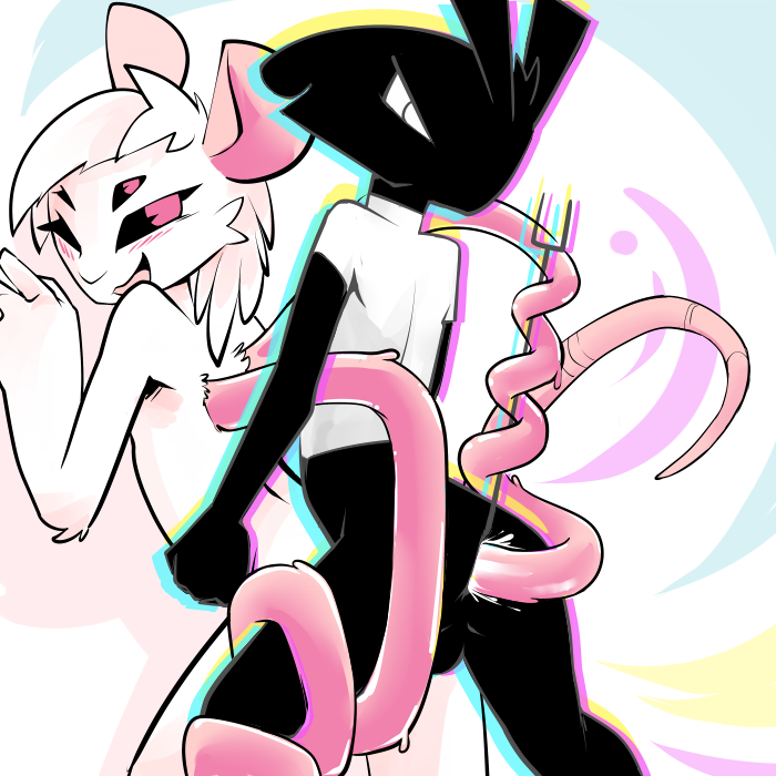 Cay enjoying Reggie's new skills as a succubus. 