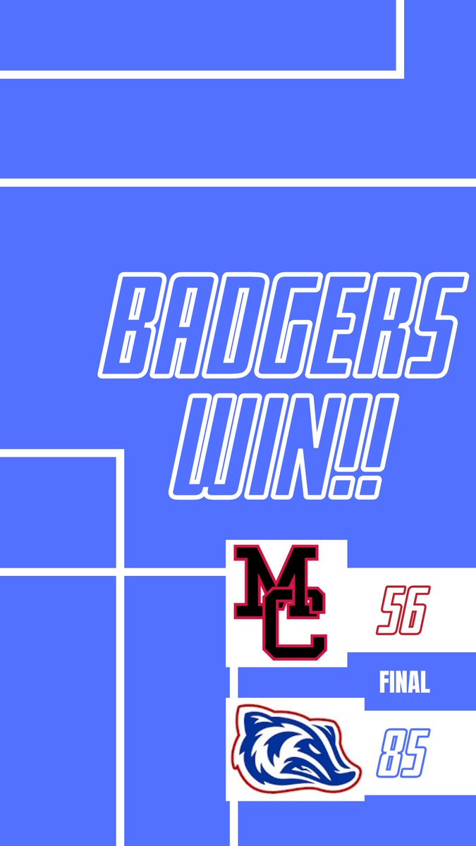 CoachG_Badgers's tweet photo. Great win tonight over a 5A power in McDonald County in Missouri. Great team effort. Play in finals tomorrow at 3:30 against Neosho, MO. 

@Antoine1Palmer 22pts
@RyanHarris03 19pts
@isaiahjoquez 17pts
@CourtlonCrow 11pts
@JamesElgas set school record w/ 16 assists https://t.co/xKQpr79dUk