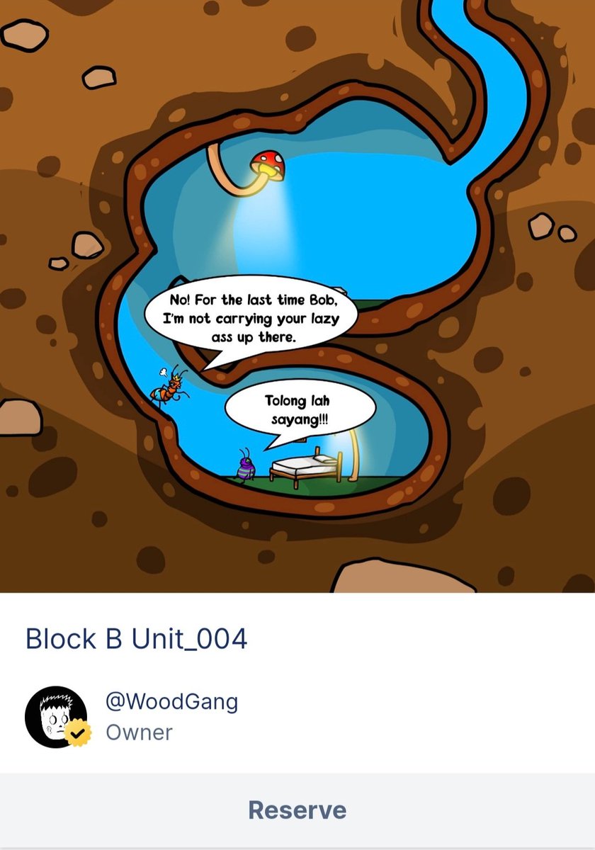 SemutPunks's tweet photo. Hey @WoodGangNFT , looks like Bob is feelin lazy and needs a little push. No matter, the breeding will still be taking place. We hope you like the new artwork! 1 rare semut coming soon!!
#pentasio #pentasians #semutpunks https://t.co/HO01OjR2sC