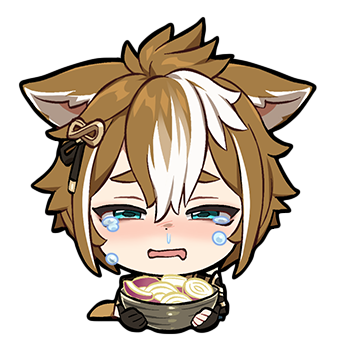 AeEntropy's tweet photo. #Gorou stickers cleaned up from the introduction tweet. https://t.co/ikiUpddZTg