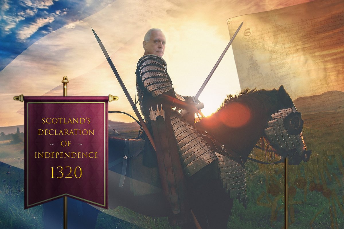 danspena's tweet photo. Peña starting in Scottish politics, where politics began in Scotland in 1320 – Angus! https://t.co/jLIx6Onocy