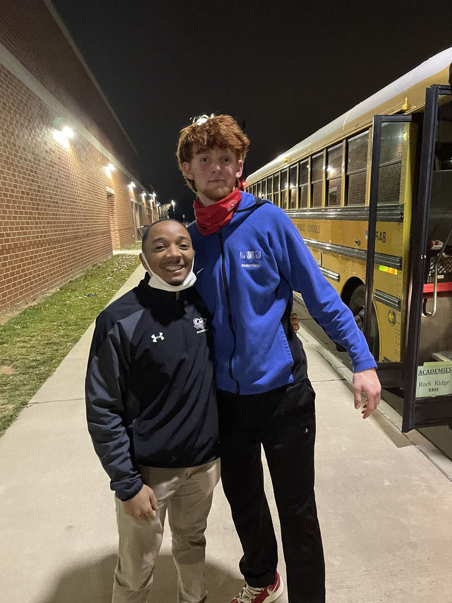 <a href="/MessiahMBB/">Messiah Men's Basketball</a> <a href="/RockRidgeHoops/">Rock Ridge Hoops</a> tonight to check out the action.  Thanks Coach Hope for@making the trip down to see <a href="/CameronKoscins1/">Cameron Koscinski</a>