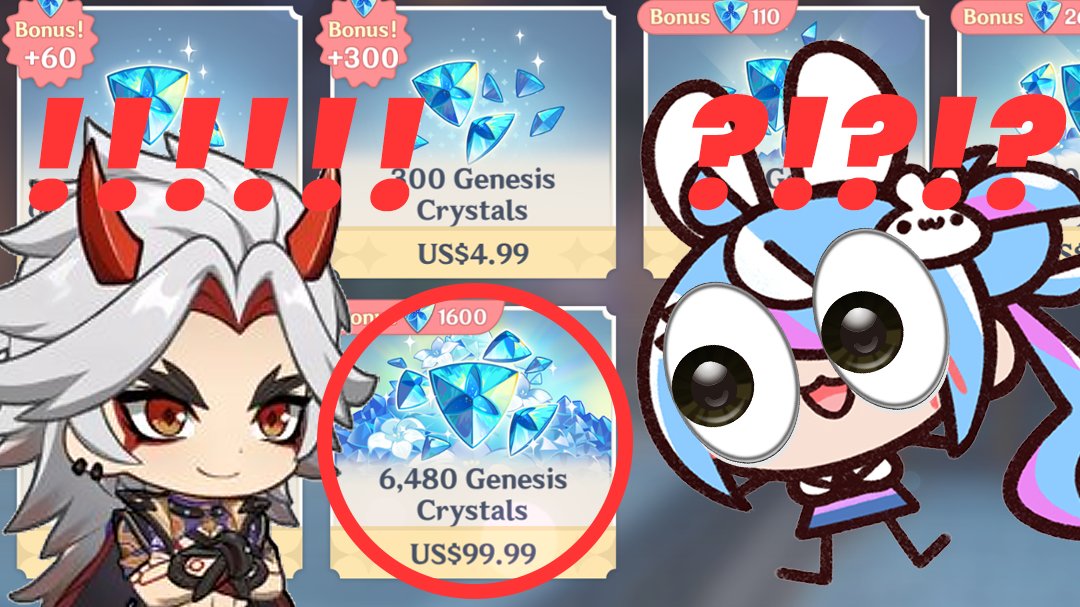 emucchi_'s tweet image. 📢QUICK GENSHIN $100 CRYSTAL GIVEAWAY 📢
Fund for your Itto!

✨RETWEET &amp;amp; FOLLOW to enter
✨(Optional) tell me what constellation you want for him

📅ENDS Dec 14th when he DROPS! (very quick giveaway)

#genshingiveaway