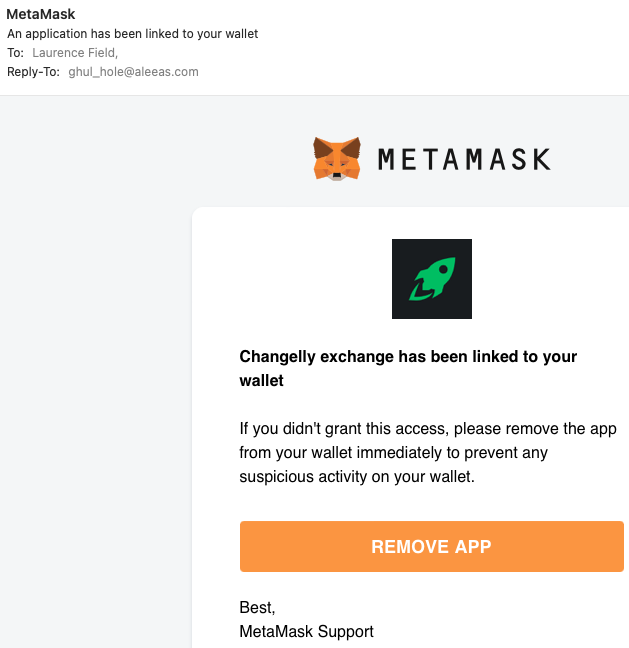 LaurenceField's tweet photo. @MetaMaskSupport 

FYI - Another scammer https://t.co/K7yjInf6aa