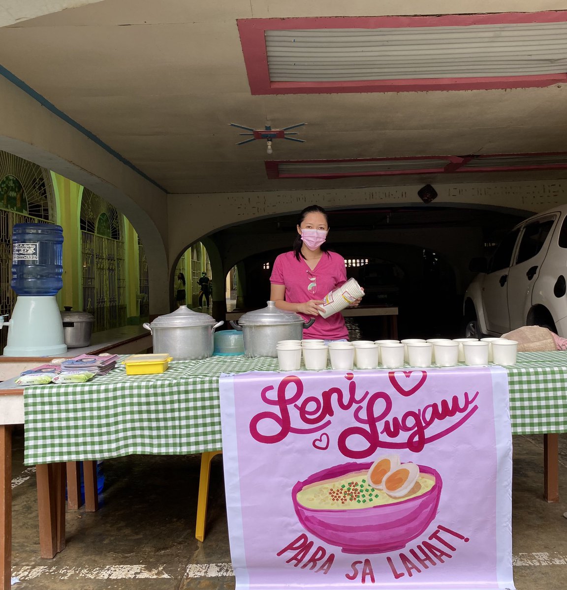 tinnnteneneeen's tweet photo. Yaaay! We were able to share our #LeniLugaw to around 120 people today💕

Our first here in Aloran and definitely not the last. #ServeLikeLeni #LugawOne #LeniKiko2022 #KakamPINK https://t.co/BBRX5xlbfj