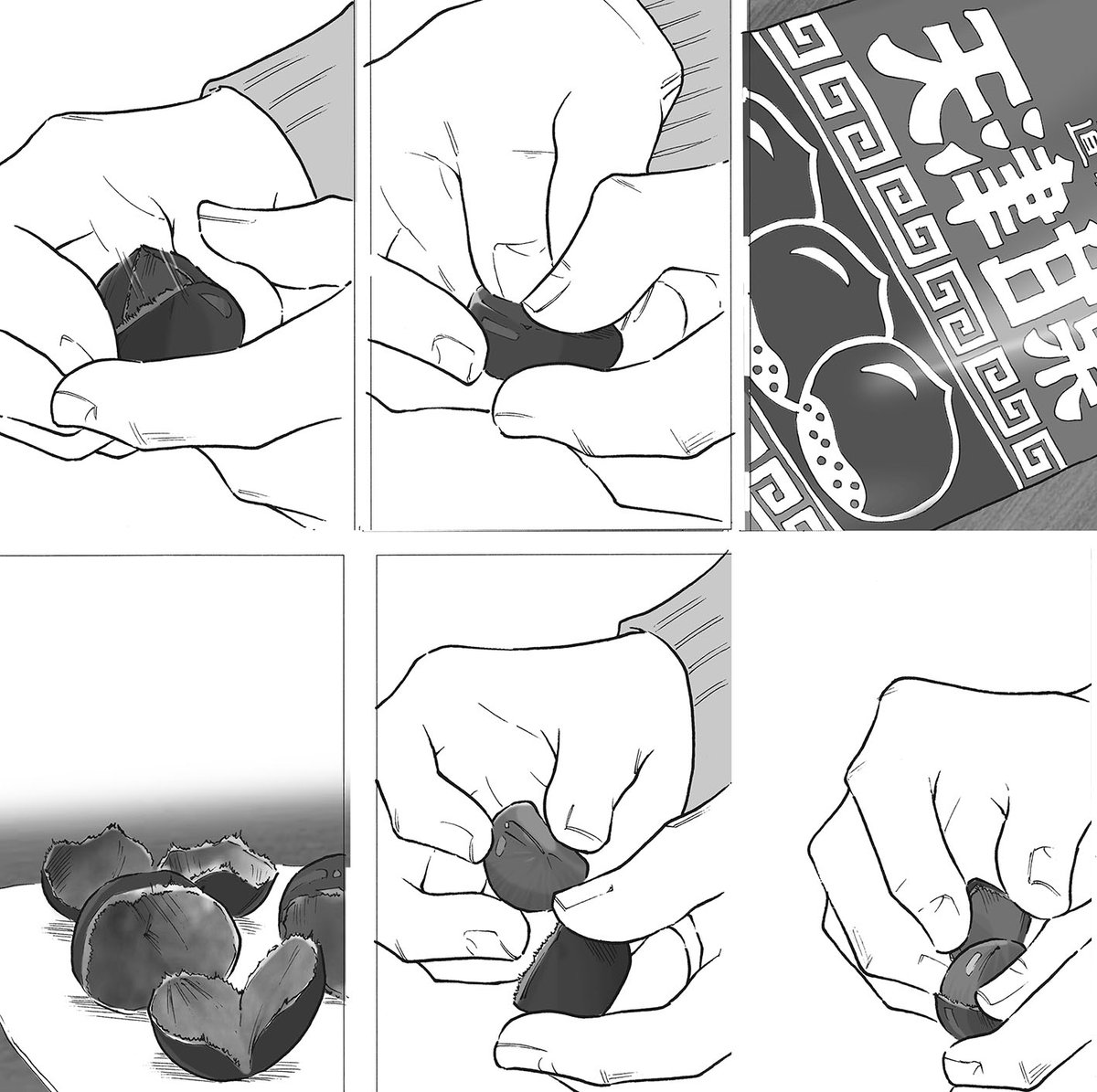 当分クリ描くのも食べるのもいらんわ 