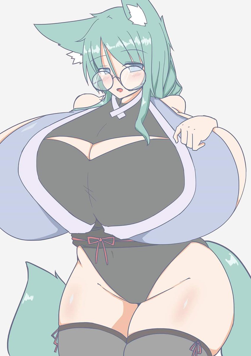 膨乳おきつねさん💥🦊💦 