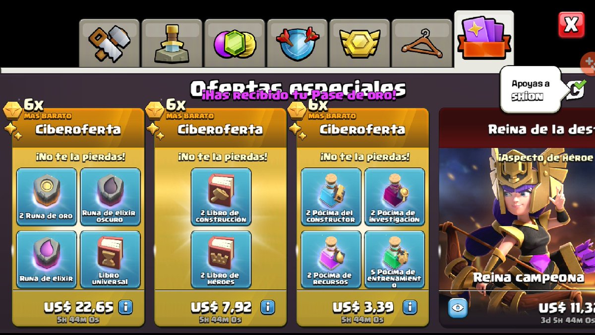 Este mes dividi mi corazon en dos... apoyando a los mejores casters de la comunidad siempre <a href="/Sockers_/">Sockers SU</a> ☂️ <a href="/shioNwu/">shioN🔥</a> 🔥
Apoyandolos siempre desde donde pueda!
Gracias por su trabajo y pasión!