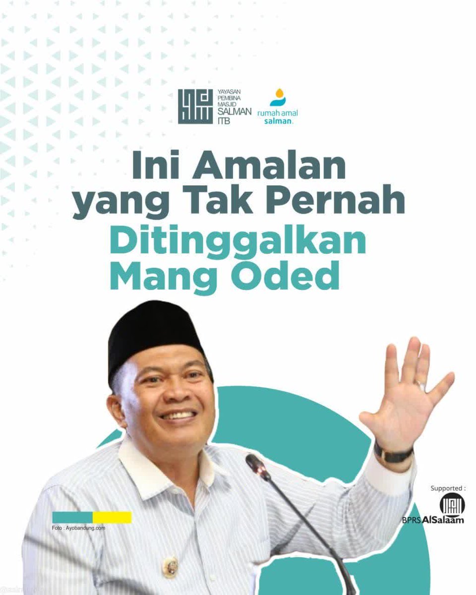 Ya Allah... Sungguh, ini jawaban kenapa akhir perjalanan Mang Oded begitu indah dan membuat banyak orang menjadi iri 😭