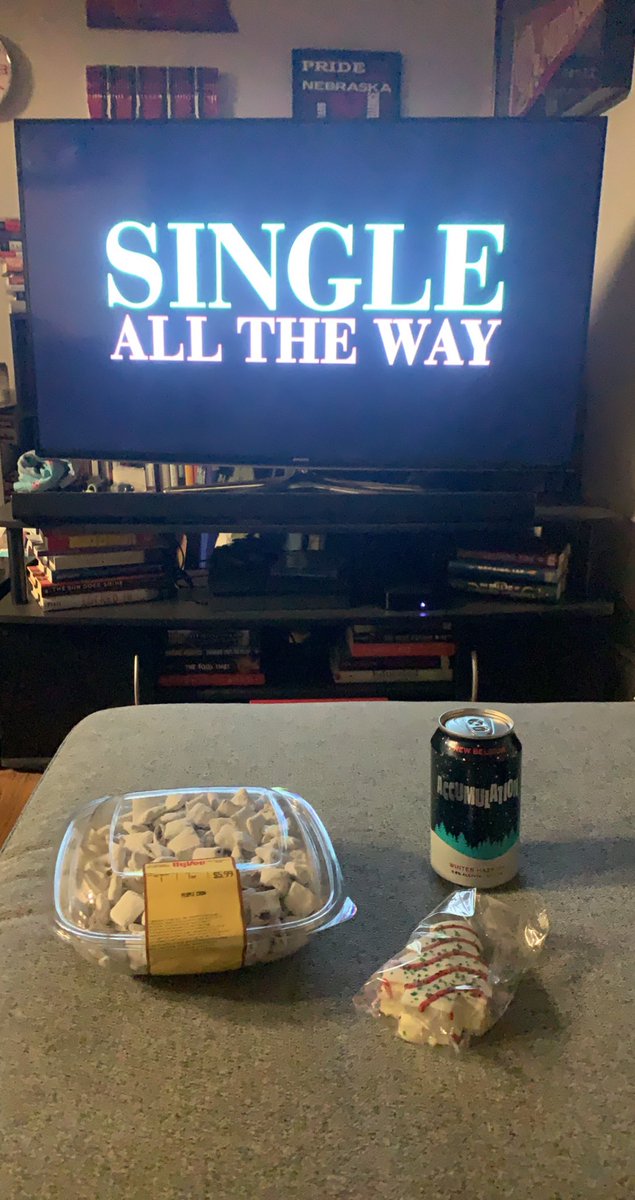 wesjensen86's tweet photo. Perfect snowy Friday night. #SingleAllTheWayNetflix https://t.co/Ikrq6OYbph