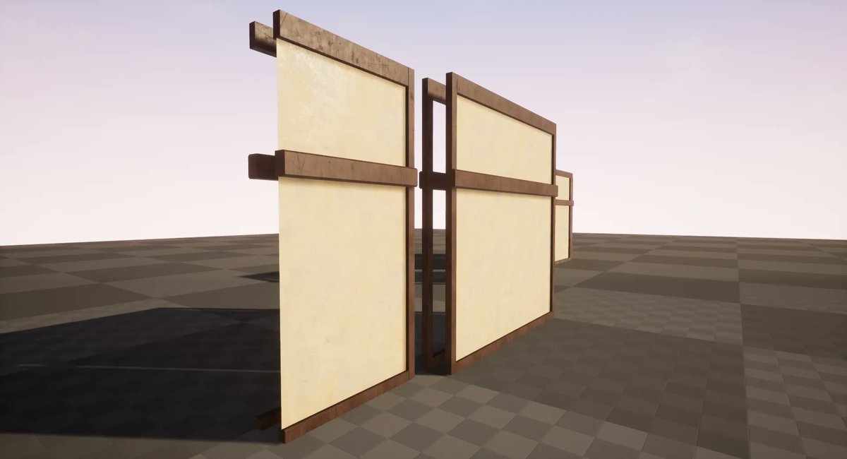 EspiSensei's tweet photo. Hi again everyone! 👋 
Today, I show you my next meshes for the Modular House Set!!
Here you have some pictures of the set for my Zen project ⛩️ 
I hope you like it guys! 😸

#3d #3denvironment #gamedev #unrealengine #zengarden #wip #japanese #screenshotsaturday #modular #house https://t.co/oPIKVUM4ID