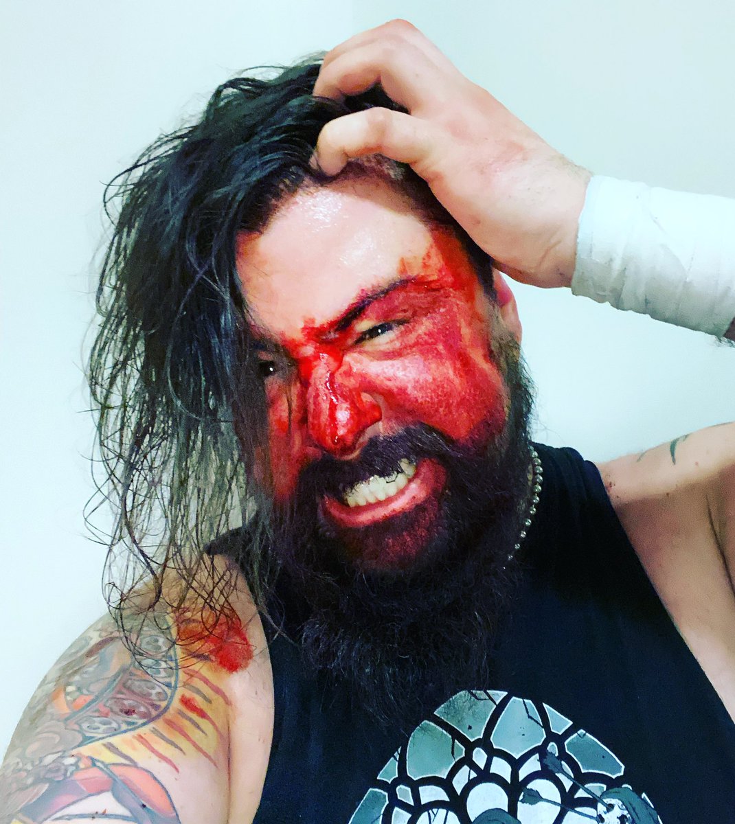 JudasCassidy's tweet image. Tonight I bled like I never did before … Maybe I should do a "Britt" and milk that cow forever. 🤷🏻‍♂️

#HardcoreLegend #ThatOneTime #CrimsonMask #DeathMatchCassidy
 #C4BetterWatchOut