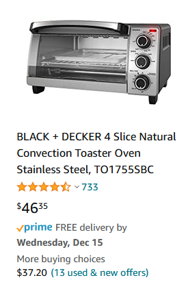 getfiscal's tweet photo. Let's all buy one small kitchen appliance to show solidarity with the company's shareholders. #AmazonStrong https://t.co/Am5KO5updL