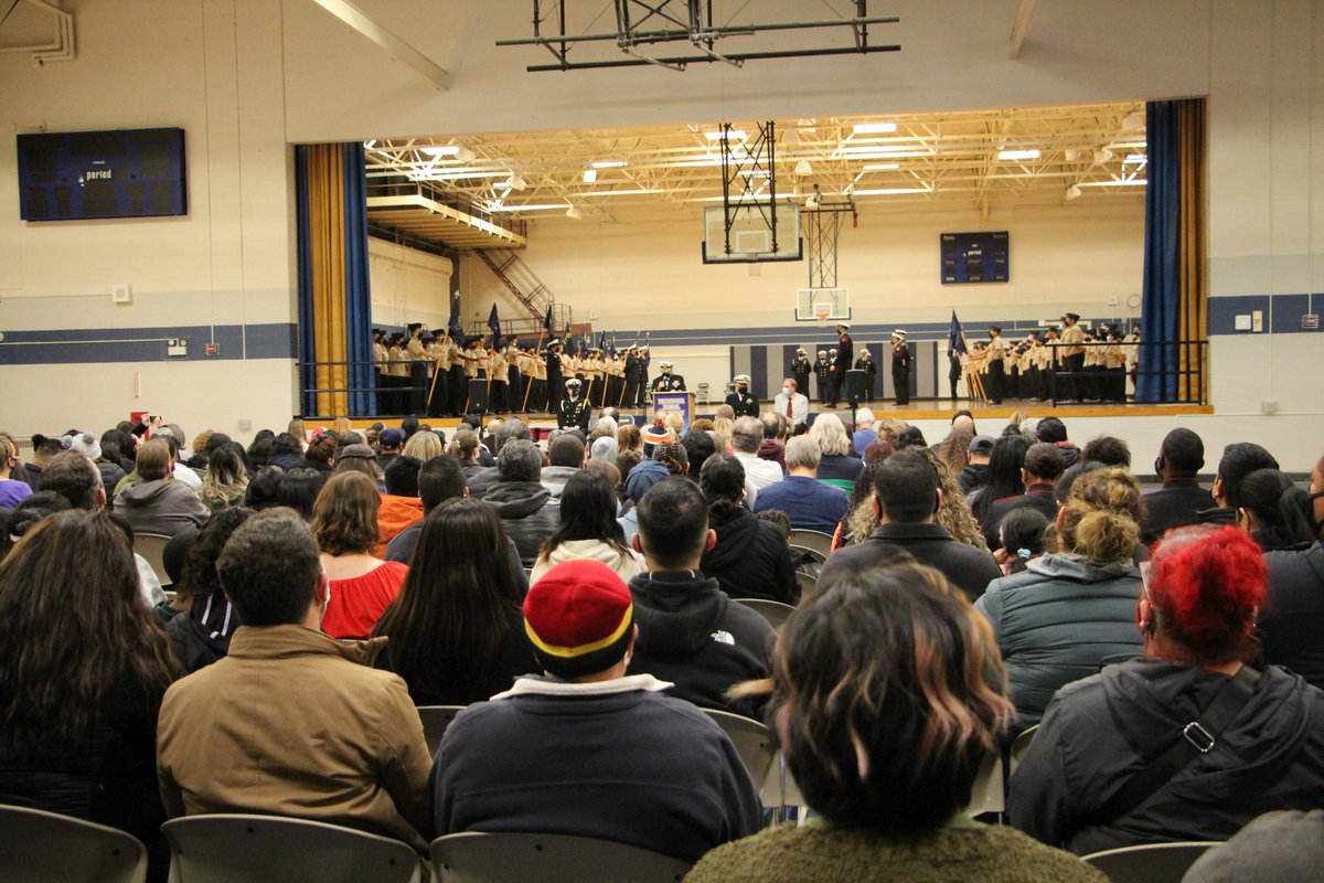 RickoverNavalHS's tweet photo. Thank you to all the parents, family, and friends who came out for the Annual Pass and Review! It was an astounding show of support for our cadets! #RickoverProud @ChiPubSchools @JrotcCps #PassAndReview https://t.co/2ItrHV4JP6