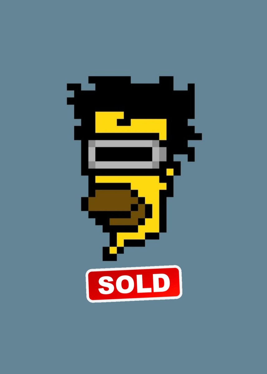 S O L D-
CRYPTOSIMPSON#51 SOLD FOR 0.005 ETH
THANK YOU TLJC (OPENSEA) FOR COLLECTING 
SOLD 7 MINTED 7/25 (PHASE 1 )
#nft #nftart #nfts #nftartist #nftcollector #nftcollectors #nftcommunity #thailand #nftdrop #nftdrops #nftgiveaway #nftproject #polygon #polygonnft