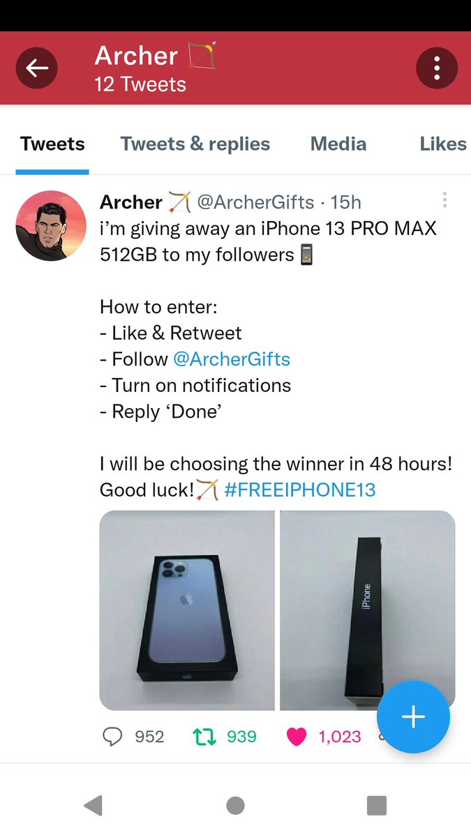 deepak619's tweet photo. @ArcherGifts Done https://t.co/DxuFA3tbgx
