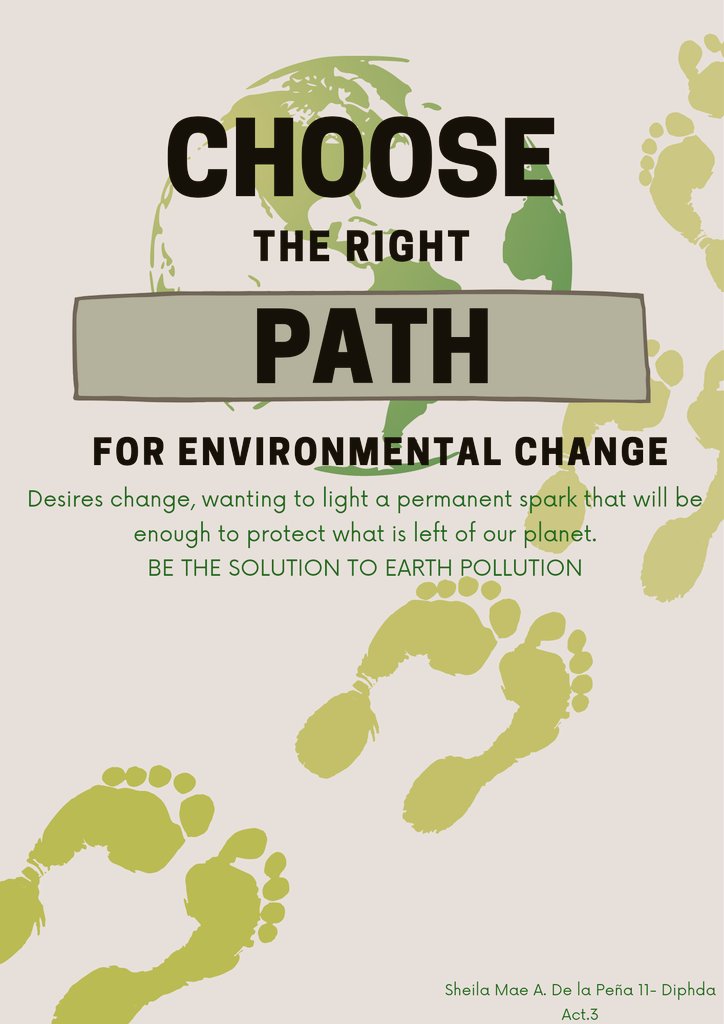 muchcoshei's tweet photo. Sheila Mae A. De la PeΓ±a 11 STEM-Diphda
Activity#3
#ChooseTheRightPath
#BeTheSolutionToEarthPollution
#ProtectOurLifeProtectOurEnvironment https://t.co/3PYvSWiCsO