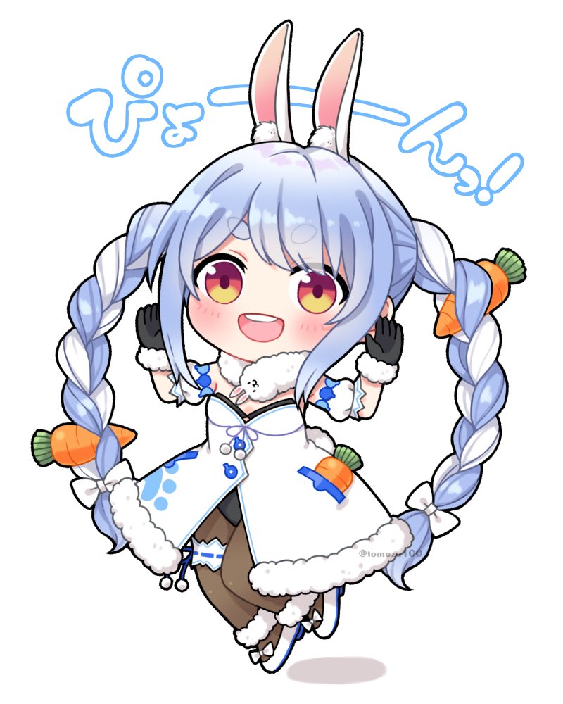 兎田ぺこら 「当方のイラストも無断使用されておりました。
アイコンに使用している商品がメルカリ」|ともず🍪ホロメン毎日デフォルメのイラスト