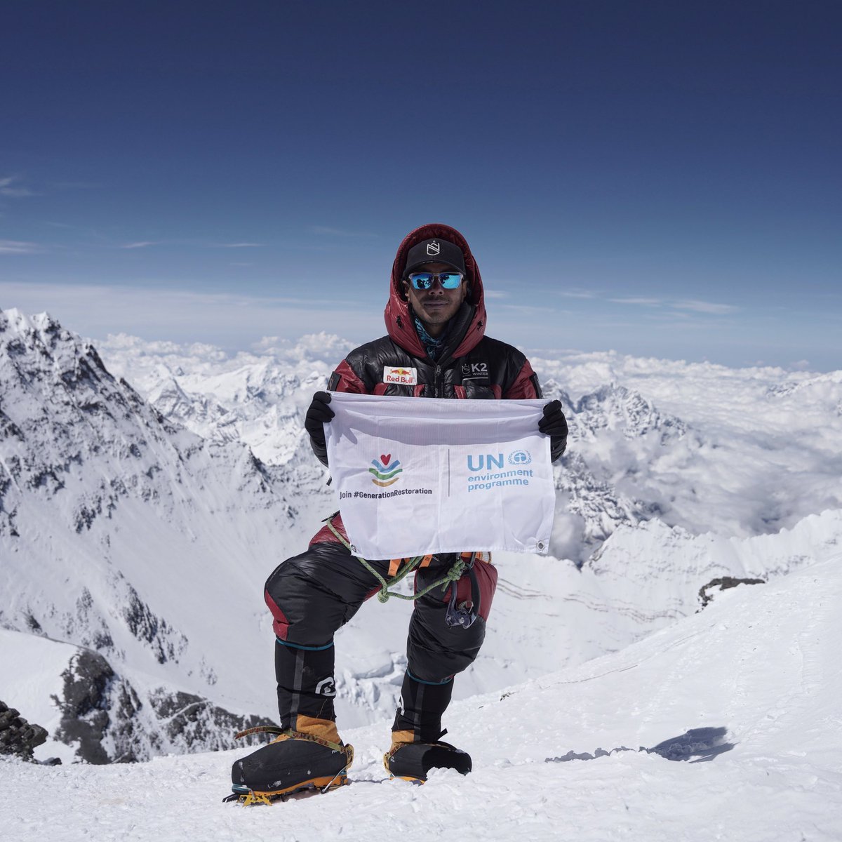 nimsdai's tweet photo. Today is #InternationalMountainDay, and I am super excited to announce that I am the new @UNEP Mountain Advocate joining the team. This role is about inspiring change and highlighting the impact we as people are having on fragile mountain ecosystems. 

https://t.co/bqknNEEqCt https://t.co/RKjHYGbvIS