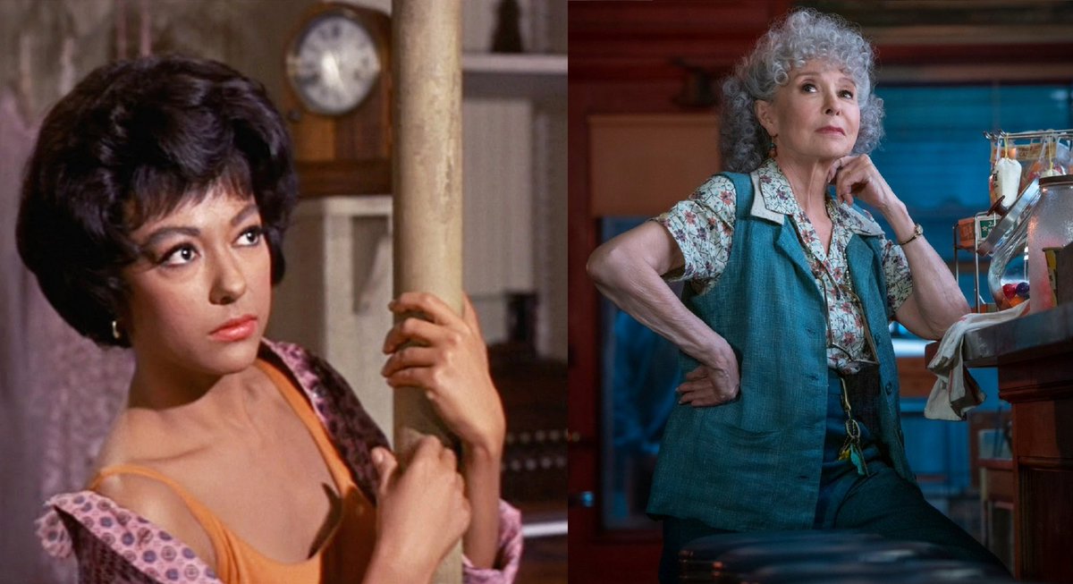 RickBlaine83's tweet photo. Hoy cumple 90 años #RitaMoreno la inolvidable Anita del #WestSideStory de #RoberWise y que ahora repite en el remake de #StevenSpielberg seis décadas más tarde. Es una de las 16 personas que han ganado Emmy, Grammy, Óscar y Tony convirtiéndose en lo que llaman un EGOT. https://t.co/1Ti8hYnC6L