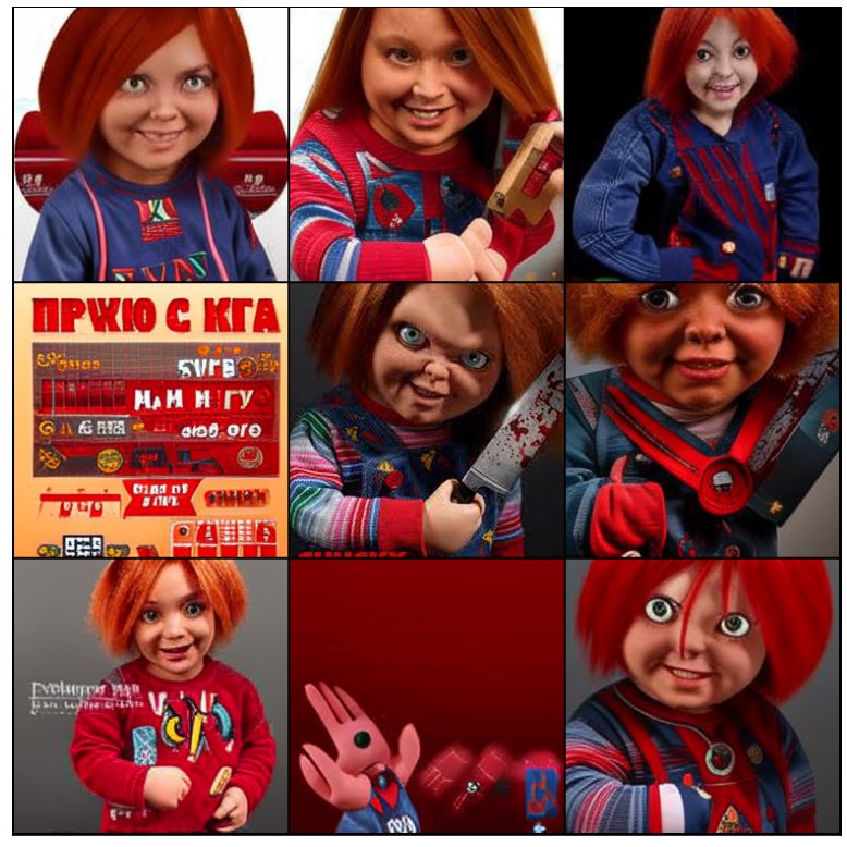 Chucky @ai_curio #LookingGlassAI