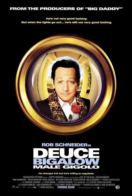 FilmNewsNos's tweet photo. 🎬MOVIE HISTORY: 22 years ago today, December 10, 1999, the movie ‘Deuce Bigalow: Male Gigolo’ opened in theaters!

@RobSchneider #WilliamForsythe #EddieGriffin #ArijaBareikis #OdedFehr #GailOGrady #RichardRiehle #JacquelineObradors #AmyPoehler #BreeTurner #AllenCovert https://t.co/fA8Rf4jTSG