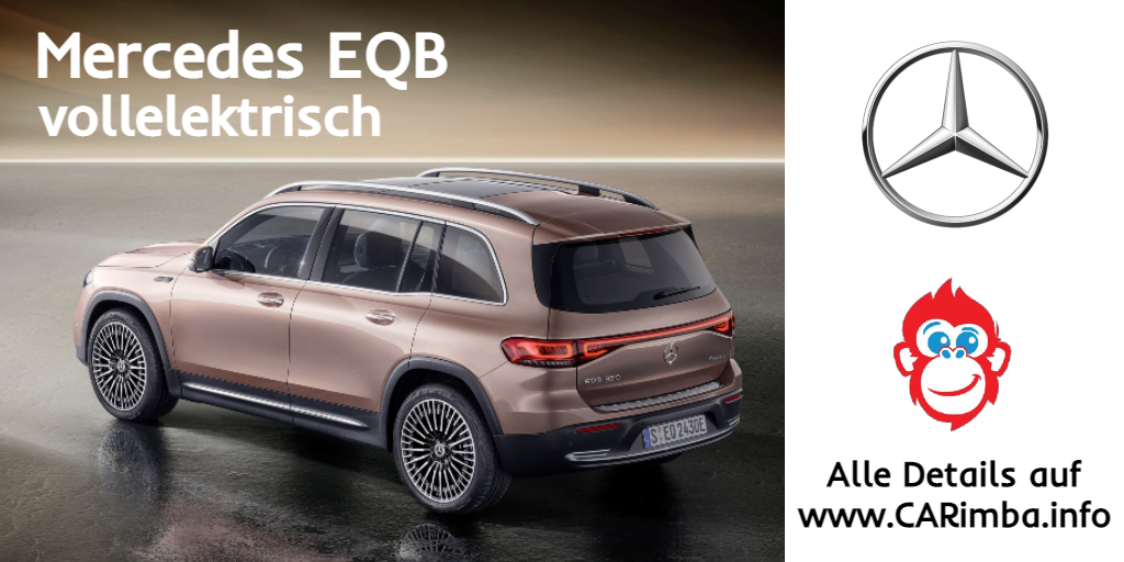 CARimba_info's tweet photo. Mercedes EQB

Ein brandneuer und vollelektrischer, eher kleinerer SUV 
- Grosszügige Platzverhältnisse
- Mit Allrad-Antrieb
- Komfortabel

Ab ca. CHF 62'000 bzw. 55.000 EURO

https://t.co/iGG2fSVkAo

#mercedes #elektroauto #elektrofahrzeuge #elektromobilität #nachhaltigkeit https://t.co/9jpoLC2Tbm