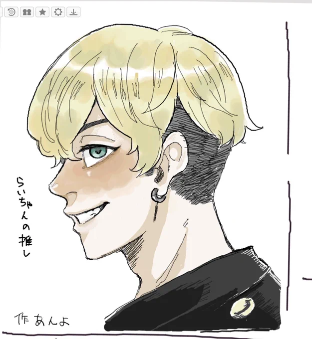 このへんはあんよが描いたやつ 