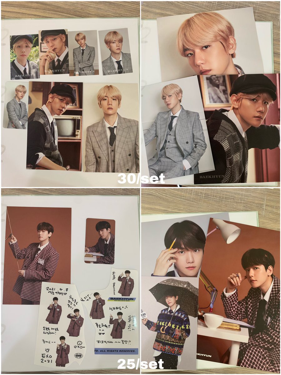 graceggjy's tweet photo. WTS / MY 🇲🇾
Help RT 🙏🏻 

• Baekhyun’s Birthday Party Goods

•Baekhyun 2019 &amp; 2020 Season Greetings Loose Set

Dm if interested!

#pasarEXO #pasarexomy https://t.co/Pmx4UUKHl6