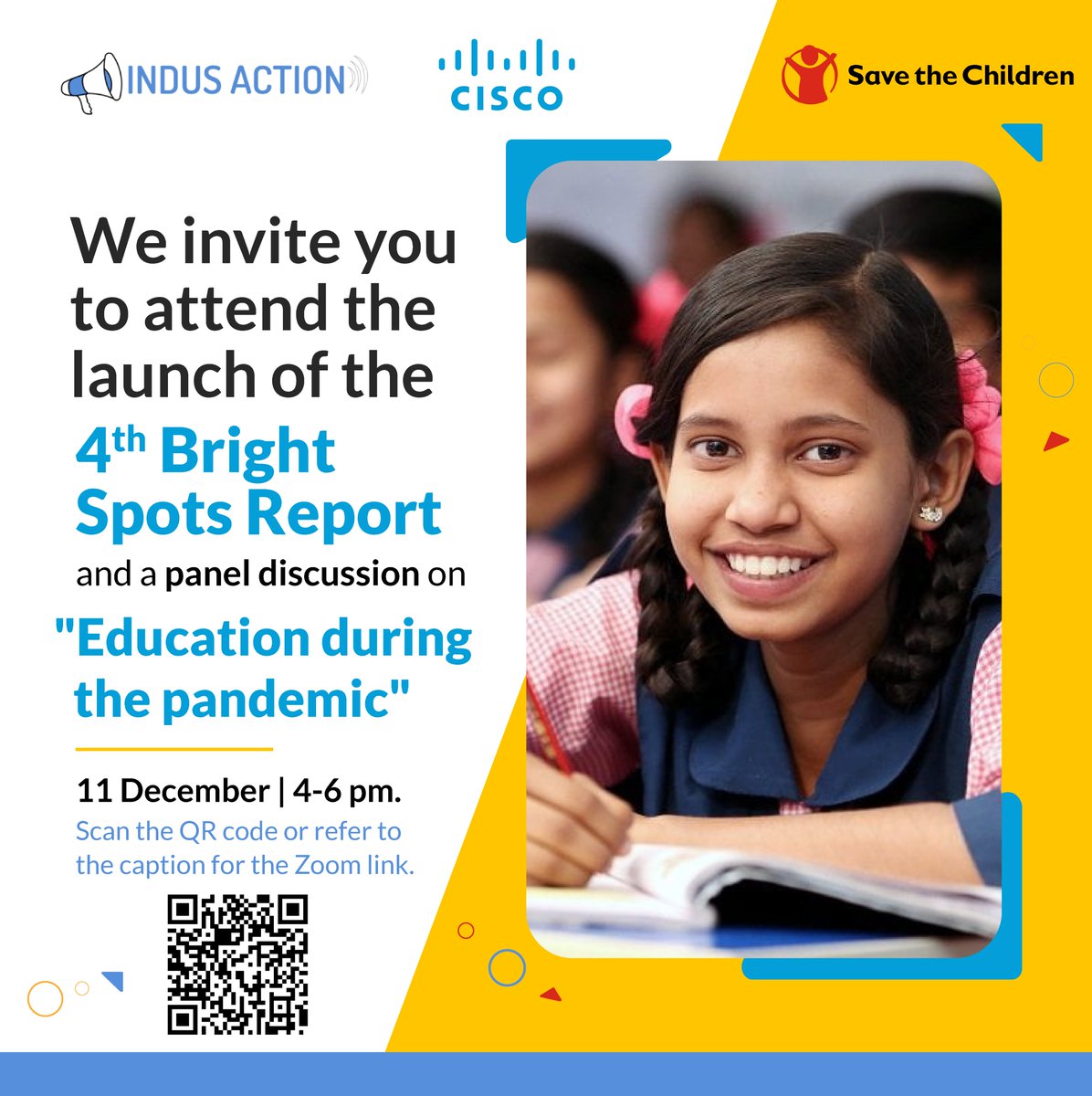 Do join us for launch of 4th BSR &amp; panel discussion on #Education during the #Pandemic. #RTE #RighttoEducation #Inclusion #socialcapital  <a href="/rvineel_krishna/">Vineel Krishna</a> <a href="/ushapadhee1996/">Usha Padhee</a> <a href="/kissfoundation/">KISS - Kalinga Institute of Social Sciences</a> <a href="/ximb_official/">Xavier Institute of Management</a>  <a href="/IndiaRupayaan/">Rupayaan</a> <a href="/Sambad_English/">Sambad English</a>  Register now: bit.ly/3DyBsVB