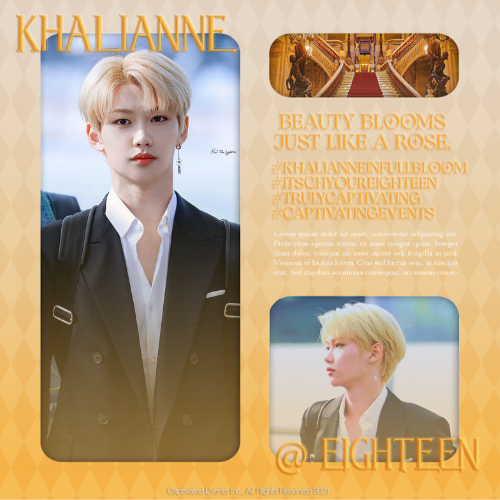 ﹫ walangrazon;
            "Happy birthday, coffee lover <a href="/thomasianbabe/">Miss H.</a>."
            ◴ 12–11–21 ┊ 3:00 PM

             #KhalianneInFullBloom
             #ItsCHYOUrEighteenth
             #TrulyCAPTIVATING 
             #CaptivatingEvents

@Khalianne_18th &amp; @CPTVTDEvents