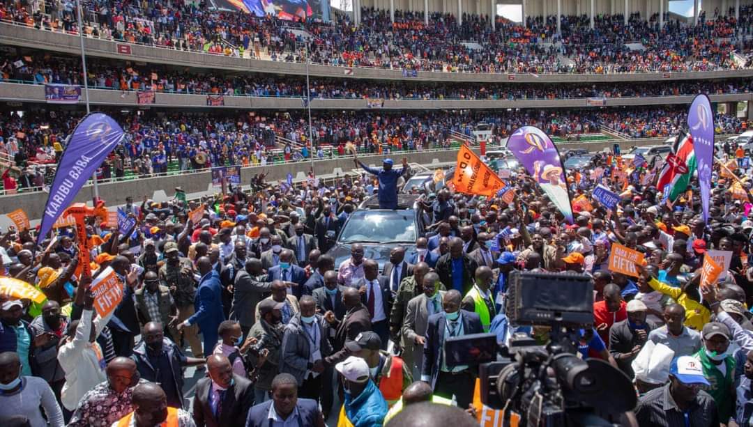 Raila Odinga's place in kenya's history is well reserved. No one has sacrificed so much for KENYA  compared to BABA. A Man whose oneself and family has been subjected to incessant torture in Kenya's quest to democracy. Like many humans, he got his flaws but in BABA'S Terrain,