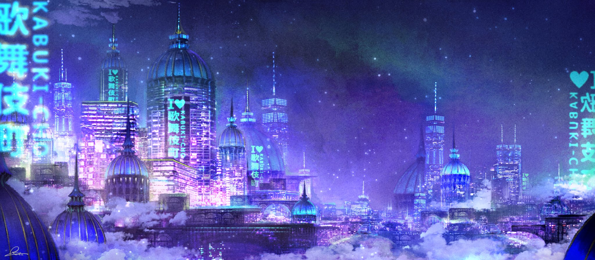R E C 絵柄が好みって人にフォローされたい 幻想的な風景画が好きな方がいれば T Co Y3lxbamzqz Twitter
