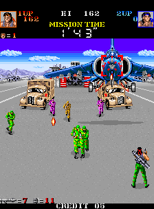 SirArturo3's tweet photo. ¡Es la guerra! #Konami nos ponía en el papel de dos mercenarios en este #Devastators, que como no, solo ellos son capaces de derrotar a todo un ejercito enemigo armado hasta los dientes! Y como disfrutabamos de este tipo de juegos en los 80!
#Retrogames #PixelArt #Arcade https://t.co/95Nn9Zn6hS