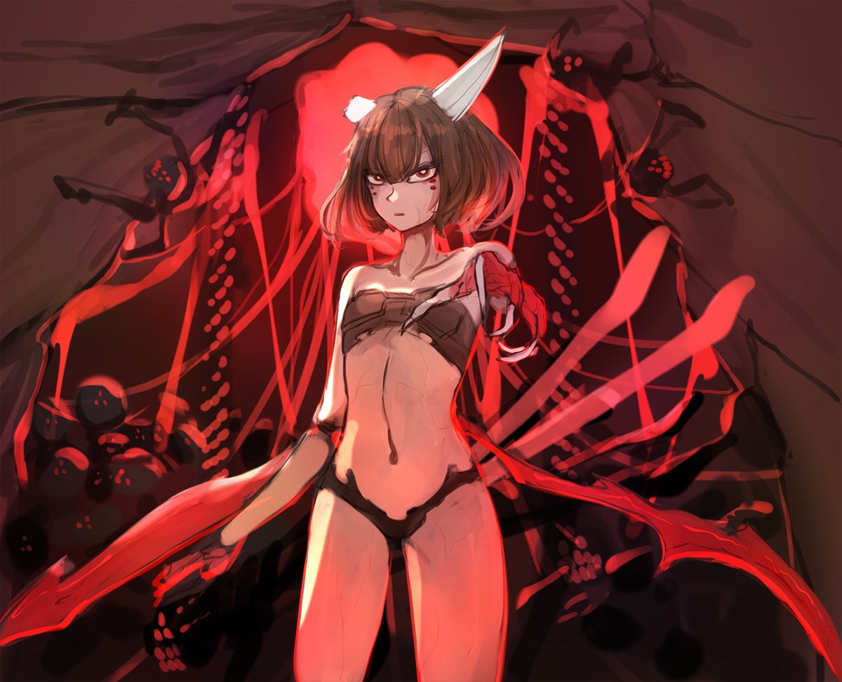 キリタン2:Prepare
異形1:キリタン!ニンゲンヲイマスグコウゲキシマショウ!
キリタン:...いや、今の私達は弱い、巣を建て直して、仲間をもっと増やす、それと偵察虫でニンゲンの居場所を探し出せ。 