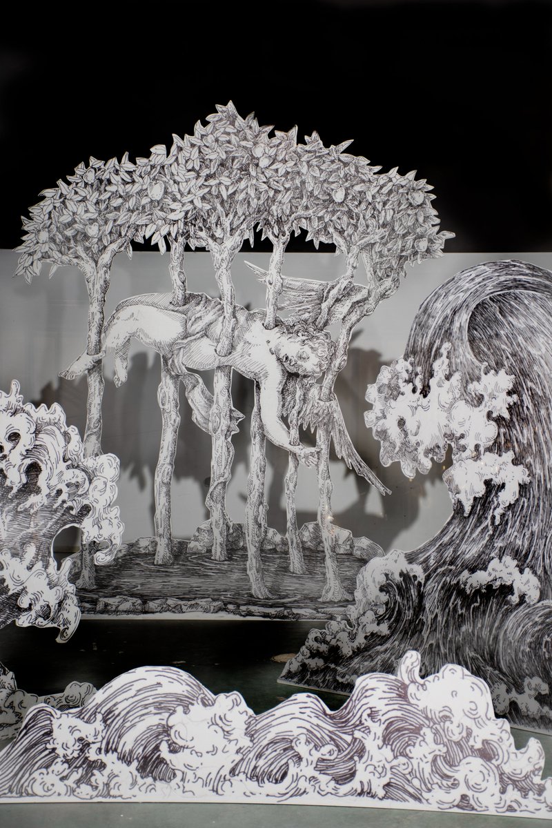 space_gap's tweet image. SG Gallery/ Window Judy Kepes "Welcome to the Dollhouse"  Installation October - November  2021. @GoKaleidoscope