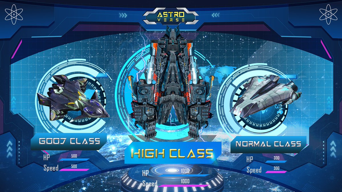 astroversespace's tweet photo. Why should #AstroVerse racers have their spacecrafts leveled up?🤔 

Note that the higher the level is, the more battle power the spacecraft has⚡️

👉Collect EXP and items to boost your spacecrafts and gain rewards !!!

#Metaverse #NFT #PlayToEarn $ASV https://t.co/542jhcJkwg