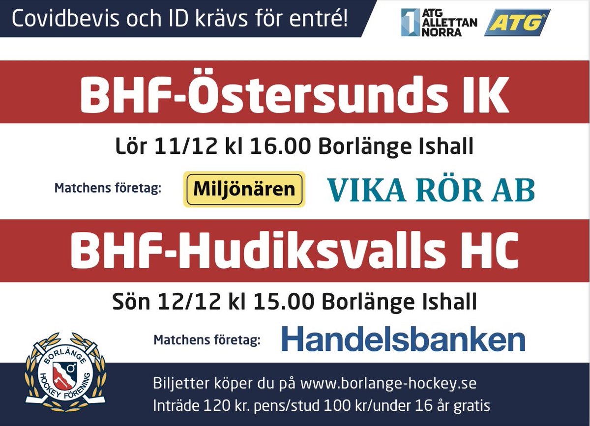 Borlänge Hockey tweet media