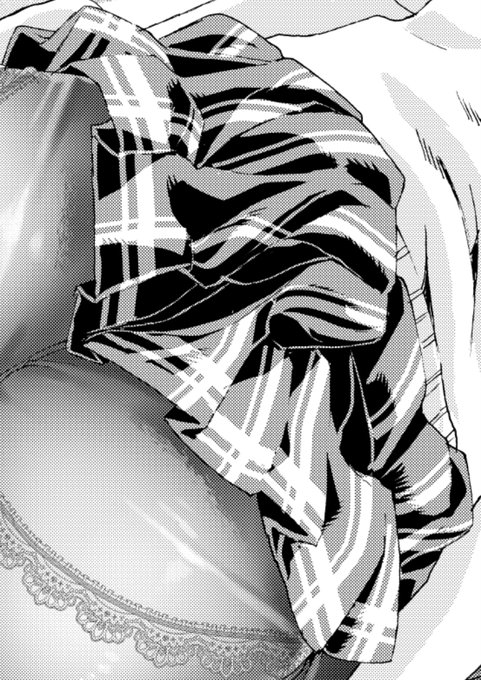 ライン入りプリーツスカートはいいぞ…(h 