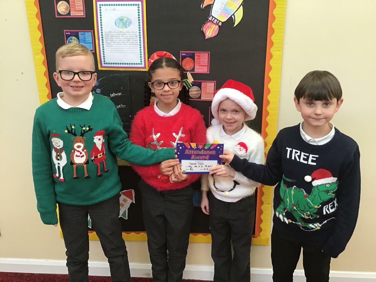 WygateA's tweet photo. Well done to Seuss Class for achieving 99.60% attendance this week 👏🏻 @MrHollyoake @VoyageEP #WygateWay #REACH #ItsCoolToBeInSchool https://t.co/S3mmkWRVvB