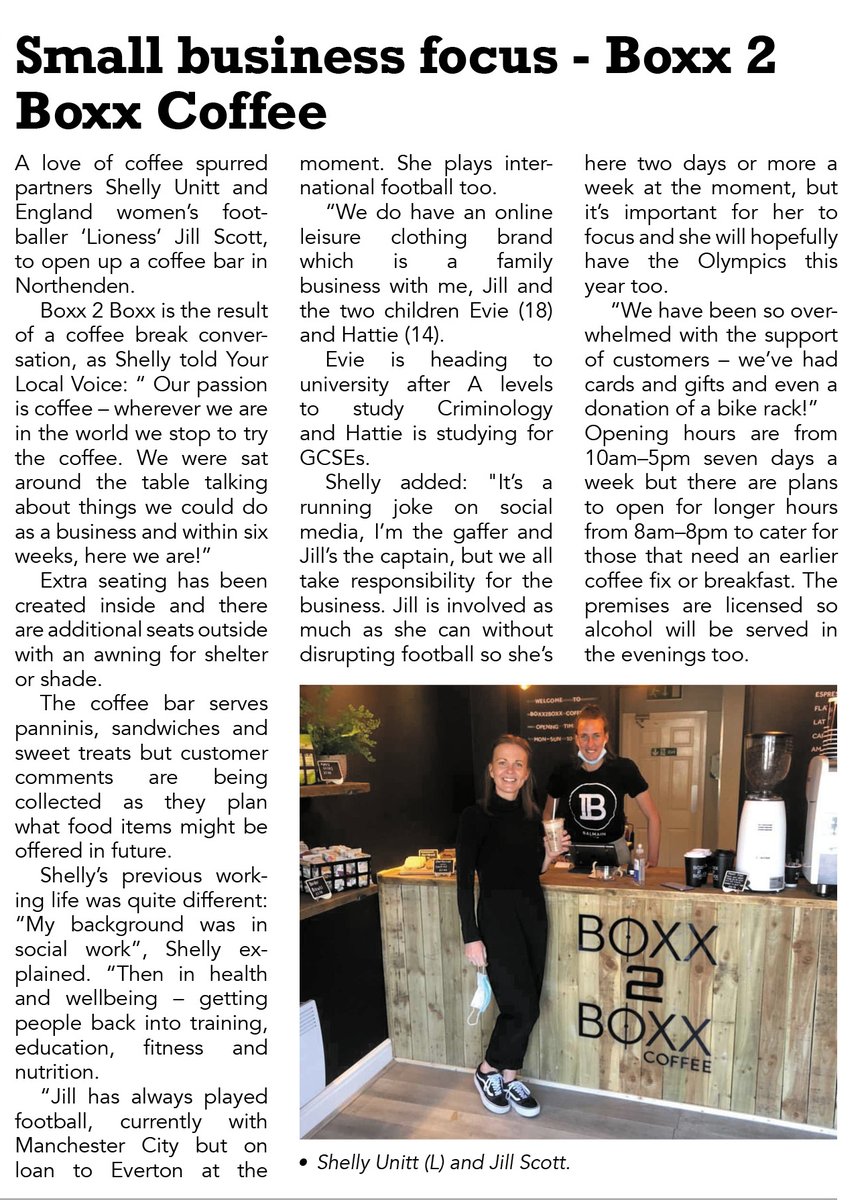 intouchwyth's tweet photo. A #smallbiz isn't just for #Christmas. 

We're pleased to #supportlocal all year round and include a regular small business feature in #YourLocalVoice

Meet a few of those featured this year... https://t.co/BBZungJSMc