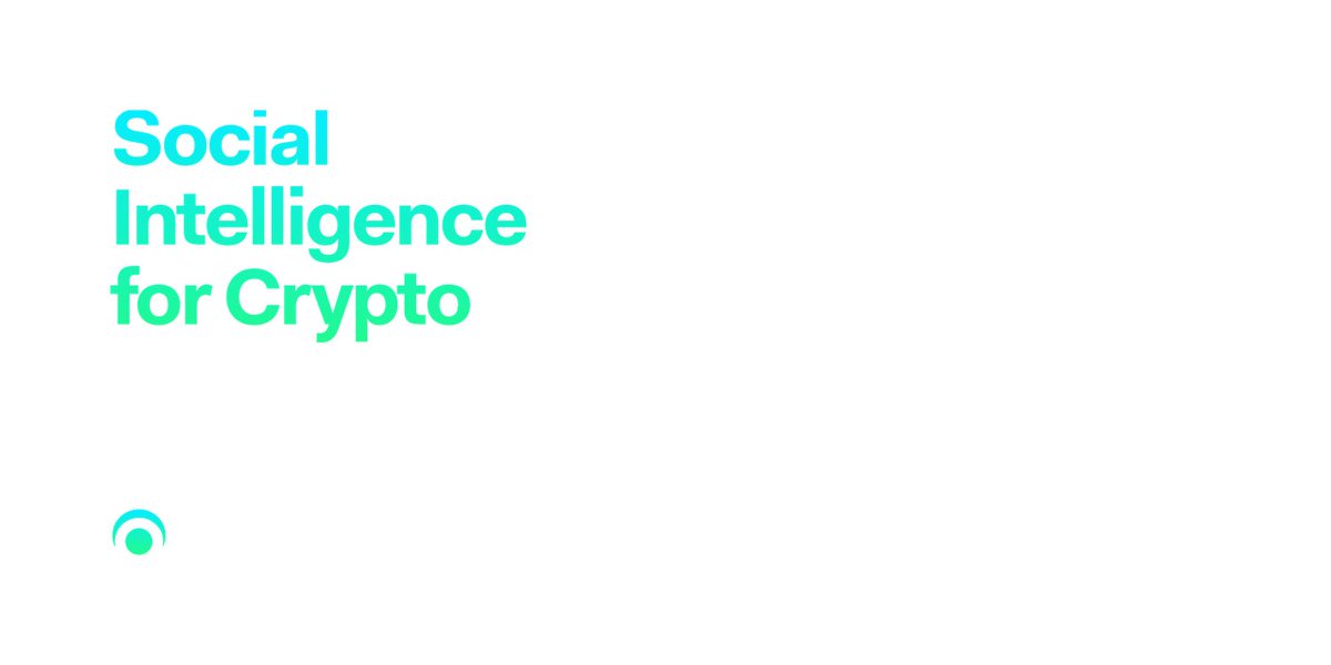 I use LunarCrush to track social insights for cryptocurrencies. Check it out!

lnr.app/s/vYg3kn