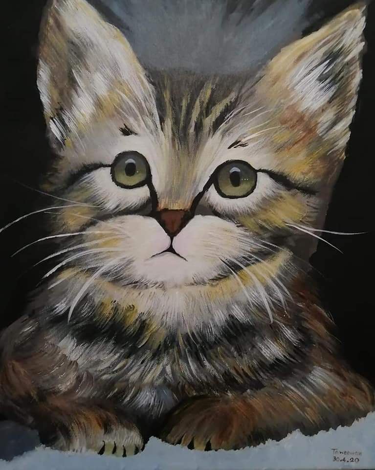kamonbutrA's tweet photo. Lovely CAT :) #nftart #NFTCommmunity #NFTTHAILAND #NFTartist https://t.co/OLJKZ9vFcn
