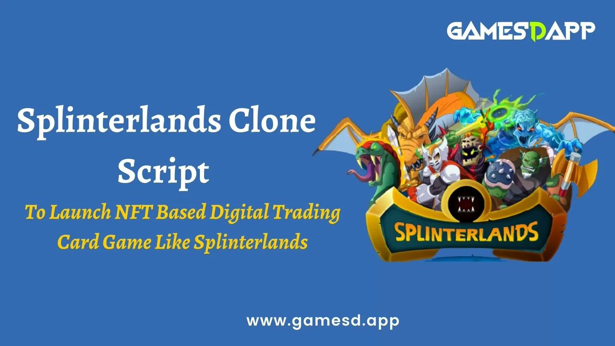 GamesDapp's tweet photo. Deals are made especially for you on #ChristmasSale &amp; #Newyear2022
Grab our #Splinterlandsclonescript with 50% OFF is highly customization and adaptable, allowing you to alter them according to your preferred business needs. 
To know more info>> https://t.co/9CjoSCY97G https://t.co/Q3FkT3GbKo