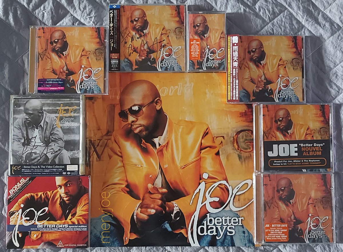 b2fly2000's tweet photo. 🧡💛Better Days • 20th Anniversary💛🧡 #BetterDays #20thAnniversary #MyJoeMusicCollection @JoeThomas4real @Joe563Updates https://t.co/kjDU92Yn4F