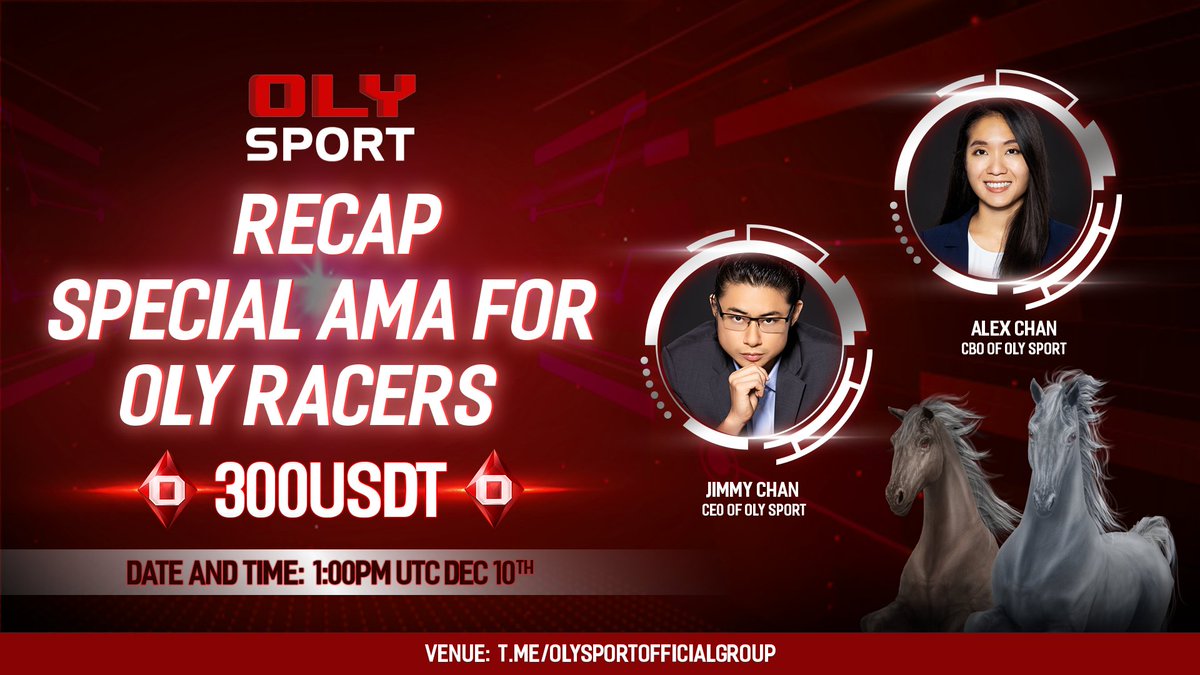 Recap - Special AMA for Oly Racer
Recap in: bit.ly/3dHmjGZ
#Olysport #OLY #RaceToWin #AMA